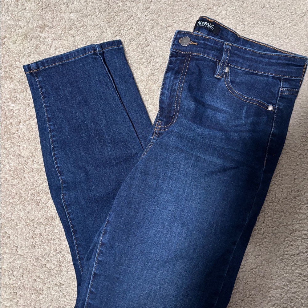 Buffalo David Bitton Women's Dark Blue High Rise Stretch Skinny Jean